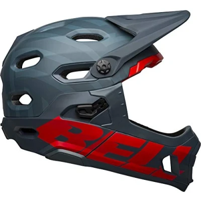 Afbeelding van Helm Bell Super DH Spherical Prime Matte Blue Crimson 58 62 cm