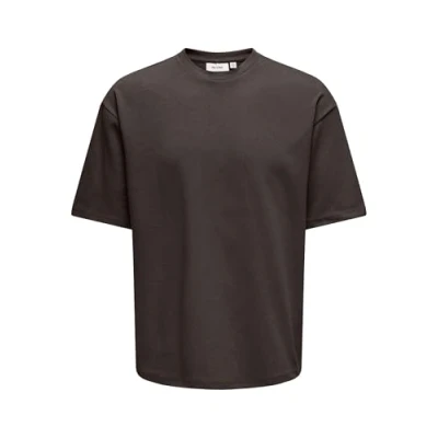 Afbeelding van ONLY &amp; SONS Onscaspian Airflex AUT Ss Tee Noos, mulch, XL