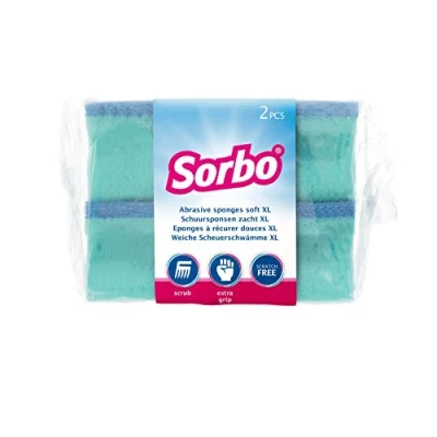 Afbeelding van Sorbo Schuurspons krasvrij XL set a 2st