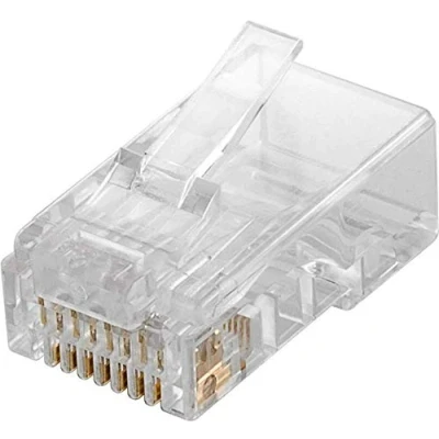 Afbeelding van Microconnect KON511 10 kabelconnector RJ45 transparant (RJ45, transparant, stuks)
