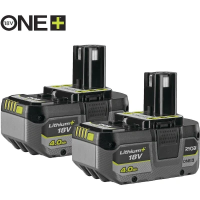 Afbeelding van Ryobi RB1840X2 ONE+ 18V 4.0Ah Lithium+ accu twinpack 5133005304