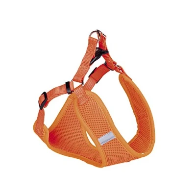 Afbeelding van Nobby Servies &quot;Mesh Reflect&quot; neon oranje B: 15 mm; L: 48 56cm + 50cm