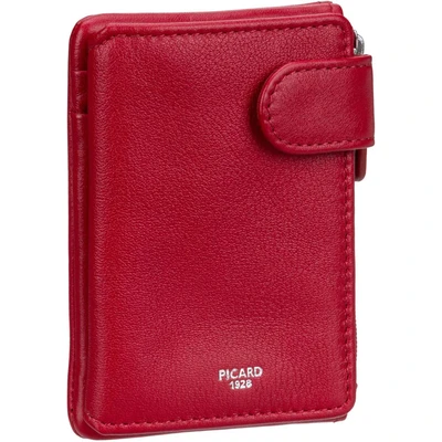 Afbeelding van PICARD Leren Sleutelgeval Bingo Key Case Red Donkerrood
