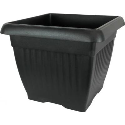 Afbeelding van Prosper Plast DKWT45 S433 45 x 35 cm Terra Bloempot Antraciet (12 delig)