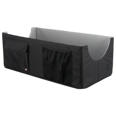 Afbeelding van Trixie Autostoel Dubbel Hondenautoaccessoire 80x28x39 cm Zwart Grijs