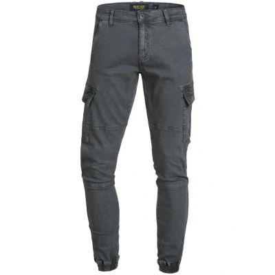 Afbeelding van Indicode Jeans August Cargobroek, Heren, Maat: Small, Raven