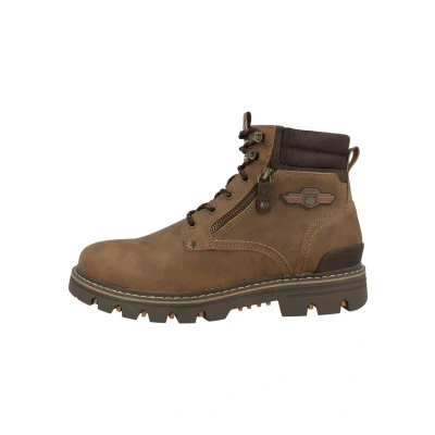 Afbeelding van Dockers by Gerli Veterboots, Heren, Maat: 41, Cognac Schoenen