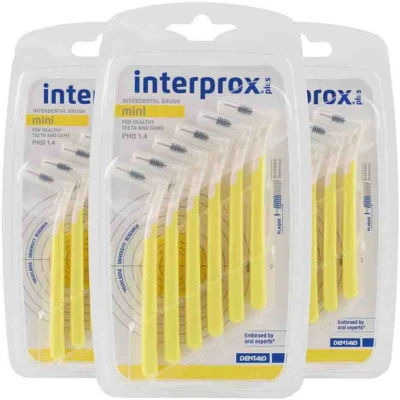 Afbeelding van 3x Interprox Ragers Plus Mini Geel PHD 1.4 6 stuks
