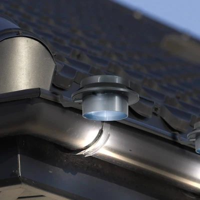 Afbeelding van näve Led dakgootverlichting Mistra Weerbestendig, AA 1,2V accu, kleur: grijs, materiaal: kunststof