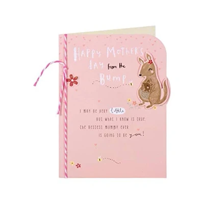 Afbeelding van Clintons: Mum to Be Mother&#039;s Day Card, Van de Bump 149x195mm, multi color