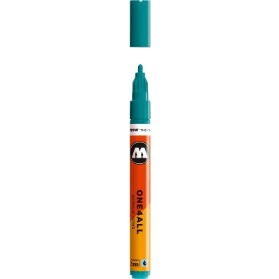 Afbeelding van Molotow ONE4ALL Laguneblauwe verfstift 127HS CO 2mm marker