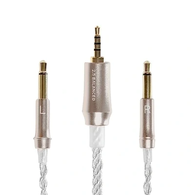Afbeelding van Meze Audio 99 Classics Series Silver Plated Upgrade kabels