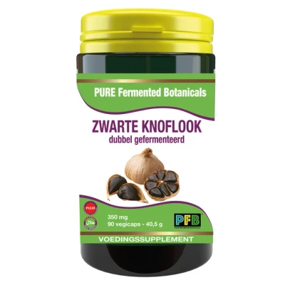 Afbeelding van SNP Zwarte knoflook dubbel gefermenteerd 90 vcaps