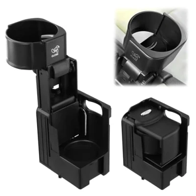 Afbeelding van QWORK® Bekerhouder voor Middenconsole Auto, Auto Bekerhouder, Compatibel met E Klasse W211 S211 CLS C219 OEM A2116800014