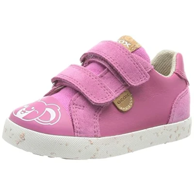 Afbeelding van Geox B Kilwi Girl Sneakers voor jongens en meisjes, fuchsia/wit, 20 EU, Fuchsia White, EU