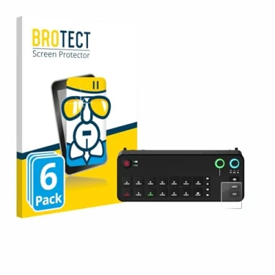 Afbeelding van BROTECT Screenprotector voor Rode Rodecaster Video Folie Beschermfolie Beschermglas transparant (6 Stuks)