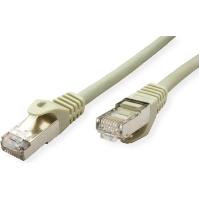 Afbeelding van VALUE patchkabel Cat.6A (Klasse EA) S/FTP (PiMF), massief draad, LSOH, grijs, 20 m