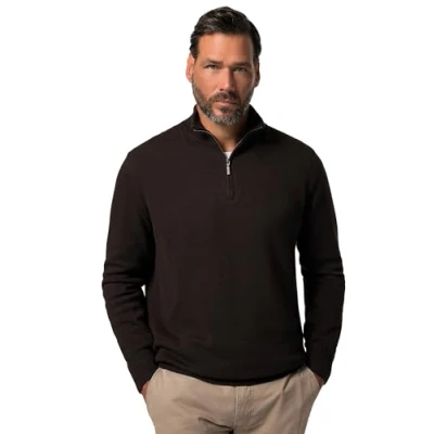 Afbeelding van JP1880 Trui, Heren, Maat: 3XL, Deep black