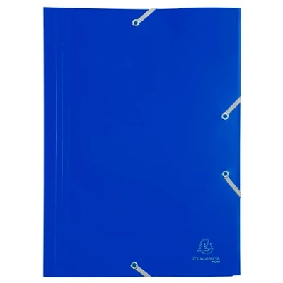 Afbeelding van Elastomap 3 kleppen ondoorzichtig pp 4/10de A4 Exacompta