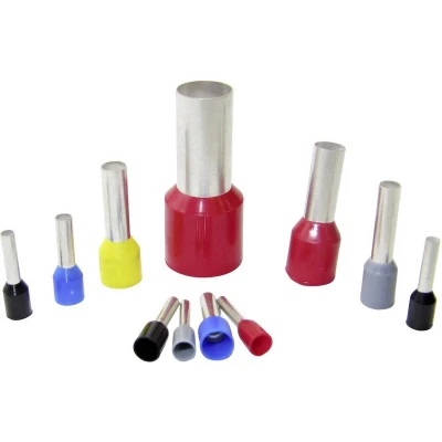 Afbeelding van WKK Ce 002506D Adereindhulzen 0.25 mm² Deels geïsoleerd Violet 500 stuk(s)