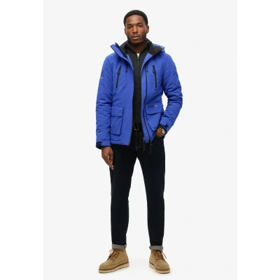 Afbeelding van Superdry Mannen Ultimate Windbreaker met Capuchon Blauw Grootte: S