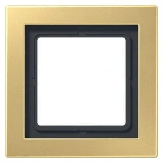 Afbeelding van JUNG AFDEKRAAM 1V MESSING KLA MED2981C