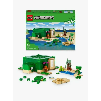 Afbeelding van LEGO Minecraft Het schildpadstrandhuis 21254