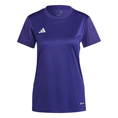Afbeelding van adidas Performance Tabela Sport Tshirt, Dames, Maat: Medium, Lilaweiss