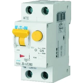 Afbeelding van Eaton aardlekautomaat 1 polignul 20A B karakteristiek 300mA PKN6 201NB03 A MW