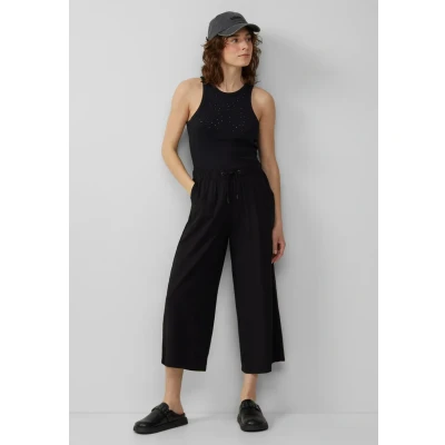 Afbeelding van QS Broek, Dames, Maat: 36, Schwarz