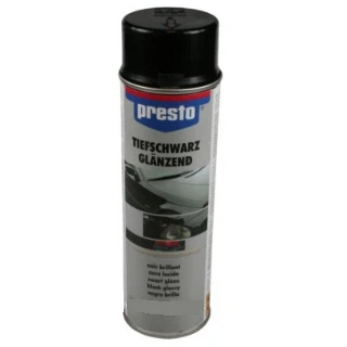 Afbeelding van Presto Verf Spuitbus Spuitlak Lak Zwart Glans 500 ml
