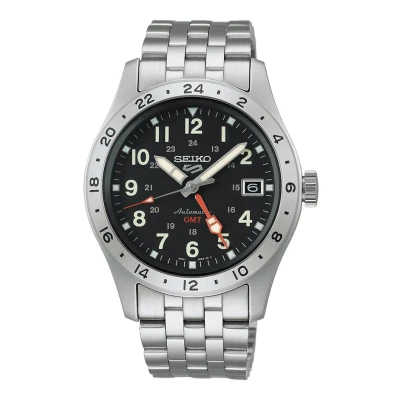 Afbeelding van Seiko SSK023K1 Automaat 5 Sports Herenhorloge inStock horloge Zilverkleur