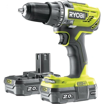 Afbeelding van Ryobi R18DD3 0 18 V boorschroefmachine 2x2.0Ah in Tas 5133003348