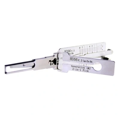 Afbeelding van Auto LiShi 2 in 1 Lock Pick en Decoder voor Auto, Autosleutellezer, Professionele Slotenmaker Gereedschap (HU66)