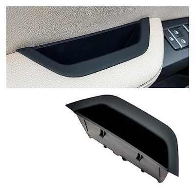 Afbeelding van Deurklink Voor BMW X3 X4 F25 F26 2011 2017 LHD RHD Interieur Deur Pull Handvat Armsteun Panel Cover Trim Deurkrukken (Kleur : Black LHD)