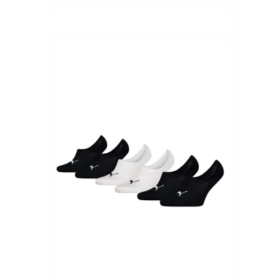 Afbeelding van Puma Sneakersokken met logo in 6 pack de kleur Zwart, maat: 43/46