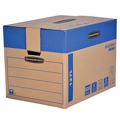 Afbeelding van Fellowes Bankers Box Transit Verhuisdoos XL, 63.2x48x46.3 cm, 5 Stuks