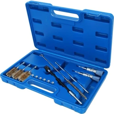 Afbeelding van BRILLIANT TOOLS BT551380 Injectorzitting en schachtreinigingsset, 14 dlg [Powered by KS TOOLS]