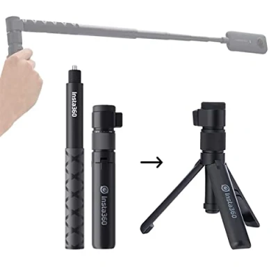 Afbeelding van Handheld camera selfie stick en statief voor Insta360 Bullet Time Bundle, compatibel met X3/One X2/One RS/One R/One Accessoires