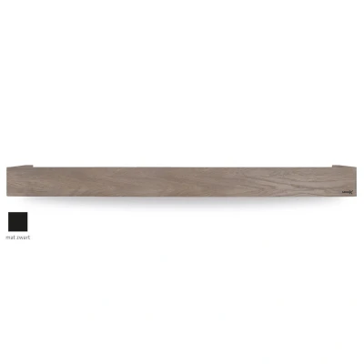 Afbeelding van Looox Wood planchet 120mm zwart WSHBOX120MZ