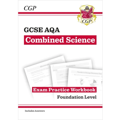 Afbeelding van GCSE Combined Science AQA Exam Practice Workbook Foundation (includes answers)