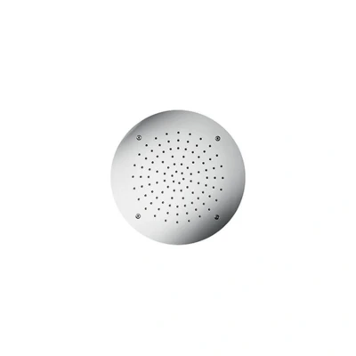 Afbeelding van HotBath Mate inbouwhoofddouche rond 50cm nikkel Geborsteld