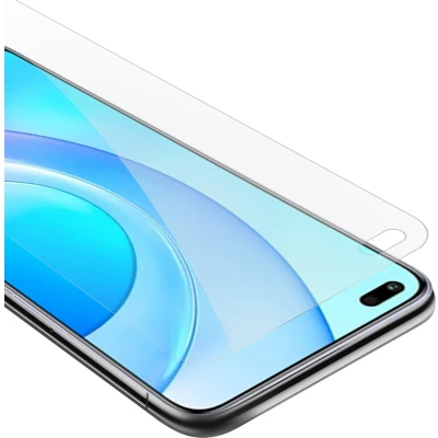 Afbeelding van Cadorabo Screenprotector geschikt voor Honor 50 LITE Pantser film Beschermende in KRISTALHELDER Geharde (Tempered) display beschermglas 9H hardheid met 3D Touch