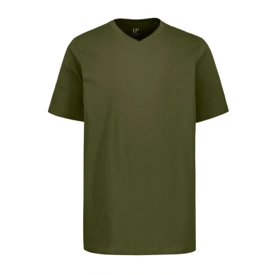 Afbeelding van JP1880 Grosse GRÖSSEN BIS Tshirt basic, Heren, Maat: XXL, Dunkel khaki