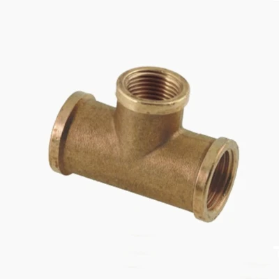 Afbeelding van Bonfix Messing T stuk, verlopend 1&quot;x3/4&quot;x1&quot;