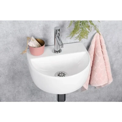 Afbeelding van Differnz Fonteinset Demi Wit incl. kraan