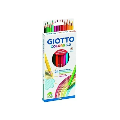 Afbeelding van Kleurpotloden Giotto Colors 3.0 Multicolour 24 Onderdelen