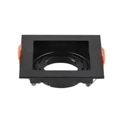 Afbeelding van Fresno inbouwspot GU10 fitting Vierkant Zwart