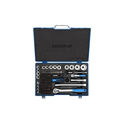 Afbeelding van Gedore Dopsleutelset 1/4&quot;+1/2&quot; 81 dlg 19 V20U 20