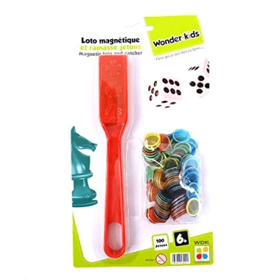 Afbeelding van WDK Partner a1300730 gezelschapsspellen zweep magnetisch + 100 magnetische speelstenen